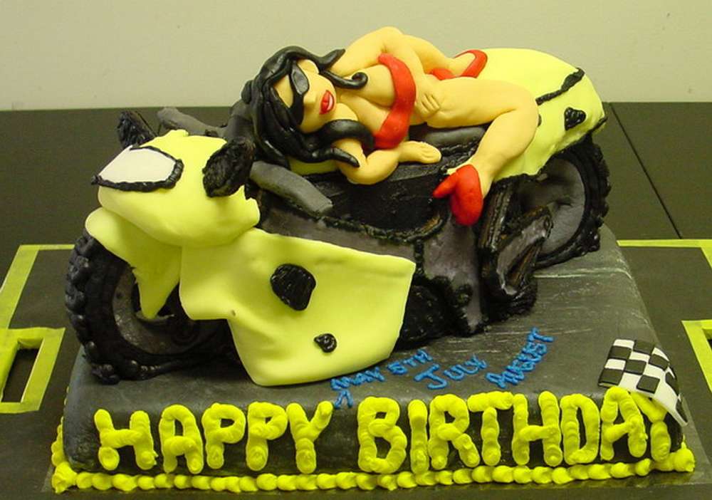 Поздравление С Днем Рождения Мотоциклисту Картинки